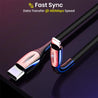 pTron Solero Evo 2.4A USB Type-C to iOS Devices Charging Cable, 480Mbps Data Sync, Strong & Durable 1.2 m Long USB Cable- (Black)