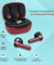 pTron Basspods 281 In-Ear True Wireless Stereo Bluetooth Earbuds (Black & Red)