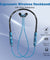 pTron Tangent Pixel ENC Wireless Bluetooth 5.1 Headphones with 30Hrs Playtime, Immersive Audio, Deep Bass, Low Latency Gaming & Music, Type-C Fast Charging, IPX4 Waterproof & Voice Assistance (Blue)