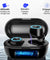 pTron Bassbuds in-Ear True Wireless Bluetooth Headphones (TWS) with Mic - (Black)