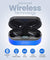 pTron Bassbuds Plus In-Ear True Wireless Stereo Headphones (TWS) with Mic - (Blue & Black)