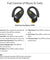 pTron Bassbuds Sports True Wireless Bluetooth 5.1 Headphones with Deep Bass, 32Hrs Total Playtime, Ergonomic Hook Design & IPX4 Water/Sweat Resistant Earphones with Built-in HD Mic (Black & Yellow)