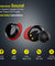 pTron Bassbuds Elite True Wireless Headphones (TWS), Bluetooth 5.0, Hi-Fi Sound with Bass, Passive Noise Cancellation & Mic - (Black & Red)