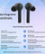 pTron Bassbuds Lite V2 Bluetooth 5.1 Wireless Headphone, IPX4 Water Resistant, Passive Noise Cancellation & Voice Assistant (Black)