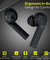 pTron Bassbuds Vista in-Ear True Wireless Bluetooth 5.1 Headphones with Deep Bass, IPX4 Water/Sweat Resistant, Passive Noise Cancelation, Voice Assistance & Earbuds with Built-in HD Mic - (Black)