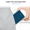 pTron Dynamo Lite 10000mAh Li-Polymer Power Bank, Made in India, 10W 2.1A Fast Charging Power Bank for Smartphones & Dual USB Ports, Type C & Micro USB Input, Safe & Reliable - (Blue)