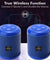 pTron Quinto 5W Wireless Bluetooth 5.0 Speaker with Dynamic Sound, 6Hrs Playtime, Mini Outdoor Speaker with 3.5mm Aux/Micro SD/USB Drive Slots, Built-in Mic, Full Music & Call Controls (Blue)