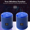 pTron Quinto 5W Wireless Bluetooth 5.0 Speaker with Dynamic Sound, 6Hrs Playtime, Mini Outdoor Speaker with 3.5mm Aux/Micro SD/USB Drive Slots, Built-in Mic, Full Music & Call Controls (Blue)