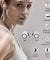 pTron Bassbuds True Wireless Bluetooth Headphones (TWS) with Mic - (White)