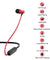 pTron Avento Classic Bluetooth 5.0 Wireless Earphones with Deep Bass & Voice Assistance (Black/Red)