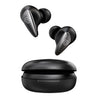 pTron Bassbuds Verse ENC Bluetooth 5.3 Wireless Headphones, 40Hrs Total Playtime, Movie Mode & Deep Bass, Low Latency in-Ear TWS Earbuds, Stereo Calls, Smooth Touch Control & Type-C Charging (Black)