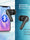 pTron Basspods P481, 60Hrs Playtime, Deep Bass, ENC Stereo Calls Bluetooth Headset  (Black, In the Ear)