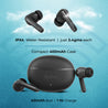 pTron Basspods P481, 60Hrs Playtime, Deep Bass, ENC Stereo Calls Bluetooth Headset (Black, In the Ear)