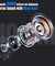 pTron InTunes Magic In-Ear Wireless Bluetooth Headphones with Mic (Black)