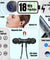 pTron InTunes Magic In-Ear Wireless Bluetooth Headphones with Mic (Black)