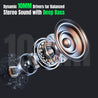 pTron InTunes Magic In-Ear Wireless Bluetooth Headphones with Mic (Green)