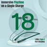 pTron InTunes Magic In-Ear Wireless Bluetooth Headphones with Mic (Green)