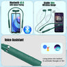 pTron InTunes Magic In-Ear Wireless Bluetooth Headphones with Mic (Green)