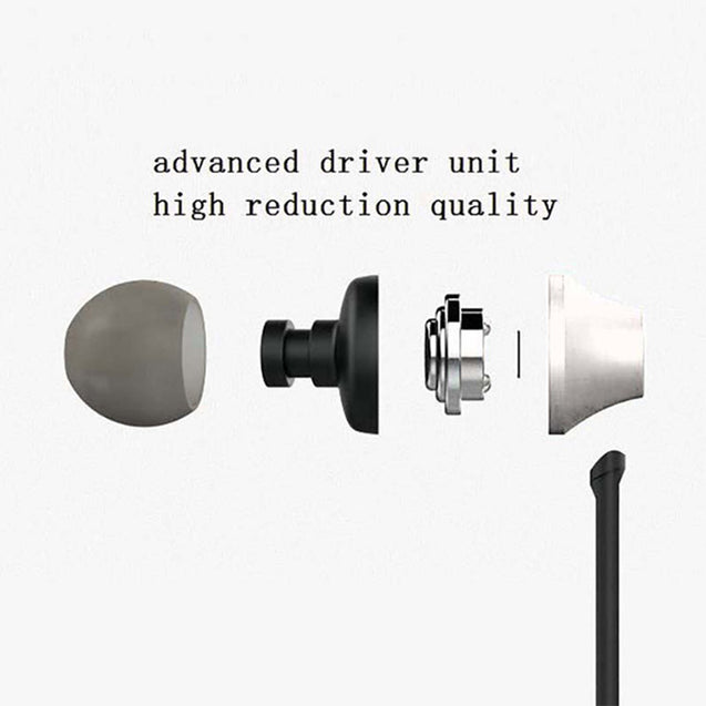 PTron HBE9 Headphone Stereo In Ear Earphone With 3.5mm Jack For All Smartphones (silver)