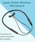 pTron Tangentbeat Magnetic In-Ear Wireless Bluetooth Headphones with Mic - (Black)