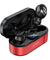 Made in India: pTron Bassbuds Plus In-Ear True Wireless Stereo Headphones with Mic - (Red & Black)