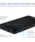 pTron Dynamo Pro 10000mAh 18W QC3.0 PD Power Bank, Made in India, Fast Charge, Type-C & Micro USB Input Ports, with 18W Type C Mini Cable for Smartphones & Other Smart Device - (Black)
