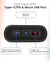 pTron Dynamo Zip 20000mAh Power Bank, 18W Fast Charge Type-C, Sturdy Design, Type-C & Micro USB Input Ports, Safe & Reliable, Li-Polymer Power Bank for Smartphones & Other Smart Device - (Blue)