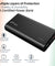 pTron Dynamo Zip 20000mAh Power Bank, 18W Fast Charge Type-C, Sturdy Design, Type-C & Micro USB Input Ports, Safe & Reliable, Li-Polymer Power Bank for Smartphones & Other Smart Device - (Black)