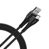 pTron Solero T241 2.4A Type-C Data & Charging USB Cable, Made in India, 480Mbps Data Sync, Durable 1 mUSB Cable for Type-C USB Devices - (Black)