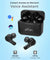 pTron Bassbuds Tango ENC (Environmental Noise Cancellation), Dedicated Movie Mode, 40Hrs Playtime, Bluetooth 5.1 Wireless Headphones, Deep Bass, Touch Control TWS & Type-C Fast Charging (Black)