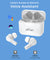 pTron Bassbuds Tango ENC (Environmental Noise Cancellation), Dedicated Movie Mode, Bluetooth 5.1 Wireless Headphones, Deep Bass, Touch Control TWS, 40Hrs Total Playtime & Type-C Fast Charging (White)