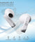 pTron Bassbuds Fute 5.1 Bluetooth Truly Wireless in Ear Earbuds with Mic 25Hrs Playtime, 13Mm Dynamic Driver, Immersive Audio, Touch Control, Voice Assistance, Ipx4 & Type-C Charging (White)