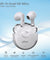 pTron Bassbuds Fute 5.1 Bluetooth Truly Wireless in Ear Earbuds with Mic 25Hrs Playtime, 13Mm Dynamic Driver, Immersive Audio, Touch Control, Voice Assistance, Ipx4 & Type-C Charging (White)