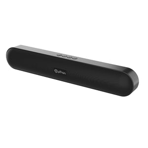 pTron Fusion Evo V2 10W Wireless Bluetooth Soundbar (Black)