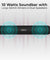 pTron Fusion Evo V2 10W Wireless Bluetooth Soundbar (Black)