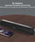 pTron Fusion Evo V2 10W Wireless Bluetooth Soundbar (Black)