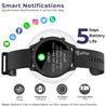 pTron Force X11Q Bluetooth Calling Smartwatch with 3.3 cm Full Touch Color Display, Heart Rate Tracking, SpO2, BP, Multiple Watch Faces, 5Days Runtime, Health/Fitness Trackers & IP68 Waterproof (Black)