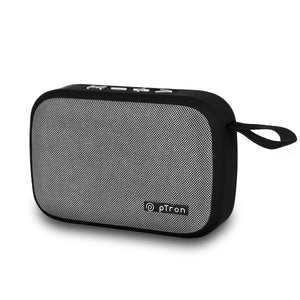 pTron Musicbot Lite 5W Mini Bluetooth Speaker with 6Hrs Playtime, Immersive Sound, 40mm Driver, Bluetooth v5.1 with Strong Connectivity, Portable Design, Integrated Music & Call Control (Black)