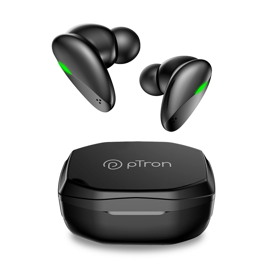 pTron Bassbuds B21 TWS Earbuds with Bluetooth 5.2 Immersive Sound