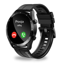 pTron Force X11P Bluetooth Calling Smartwatch with 3.3 cm Full Touch Display, Heart Rate Tracking, SpO2, 100s of Watch Faces, 5 Days Runtime, Fitness Trackers & IP68 Waterproof (Black)