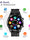 pTron Force X11P Bluetooth Calling Smartwatch with 3.3 cm Full Touch Display, Heart Rate Tracking, SpO2, 100s of Watch Faces, 5 Days Runtime, Fitness Trackers & IP68 Waterproof (Black)