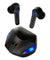 pTron Basspods 681 with Dedicated Gaming Mode, 50ms Low Latency, True Wireless Bluetooth 5.1 Headphone, 40Hrs Playback, Deep Bass, Clear Calls, Touch Control TWS Earbuds & Type-C Fast Charging (Black)