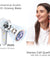 pTron Bassbuds Nyx in-Ear Wireless Headphone with 32Hrs Playtime, Immersive Audio, BT5.1, Stereo Calls, Touch Control TWS Earbuds, Digital Case & Type-C Fast Charging (White/Black)