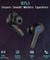 pTron Basspods 681 with Dedicated Gaming Mode, 50ms Low Latency, True Wireless Bluetooth 5.1 Headphone, 40Hrs Playback, Deep Bass, Clear Calls, Touch Control TWS Earbuds & Type-C Fast Charging (Black)
