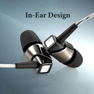 PTron Pride In-Ear Headphone With Noise Cancellation For All Smartphones (Black/Nickel)