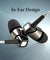 PTron Pride In-Ear Headphone With Noise Cancellation For All Smartphones (Black/Nickel)