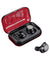 PTron Spunk Bluetooth Headphones Tws Mini Earbuds With Powercase For All Smartphones (Black)