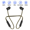 pTron InTunes Lite High Bass In-Ear Wireless Headphones With Mic - (Black/Yellow)