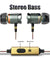 PTron Aristo In-ear Headphone with Noise Cancellation for All Smartphones (Gold)