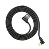 PTron Solero USB Lightning Cable - L Shape Design Sync Data Cable Charger For iOS Smartphones